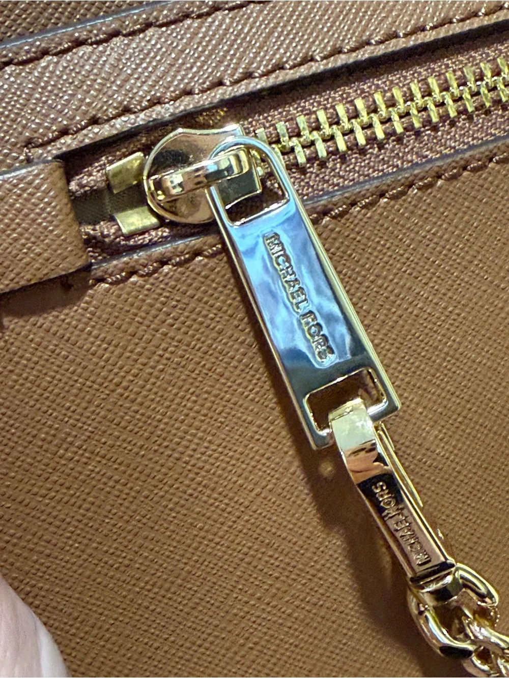 Michael Kors Jet Set Saffiano Leather Crossbody Bag